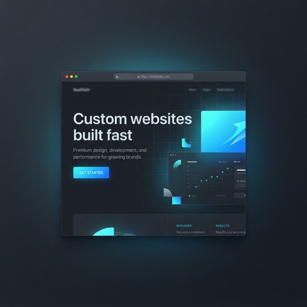 BrayBuilds SaaS website project preview