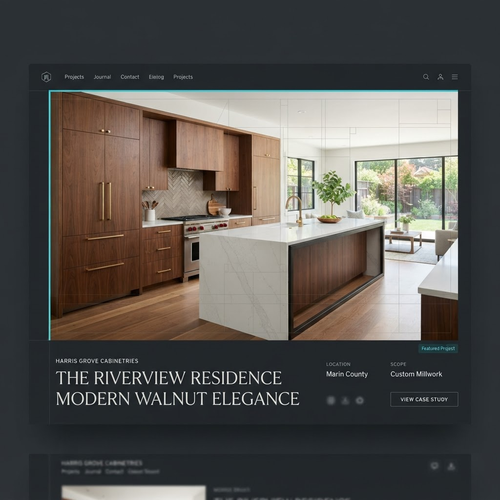 Harris Grove Cabinetries project preview